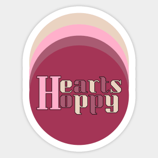 Hoppy Hearts Sticker